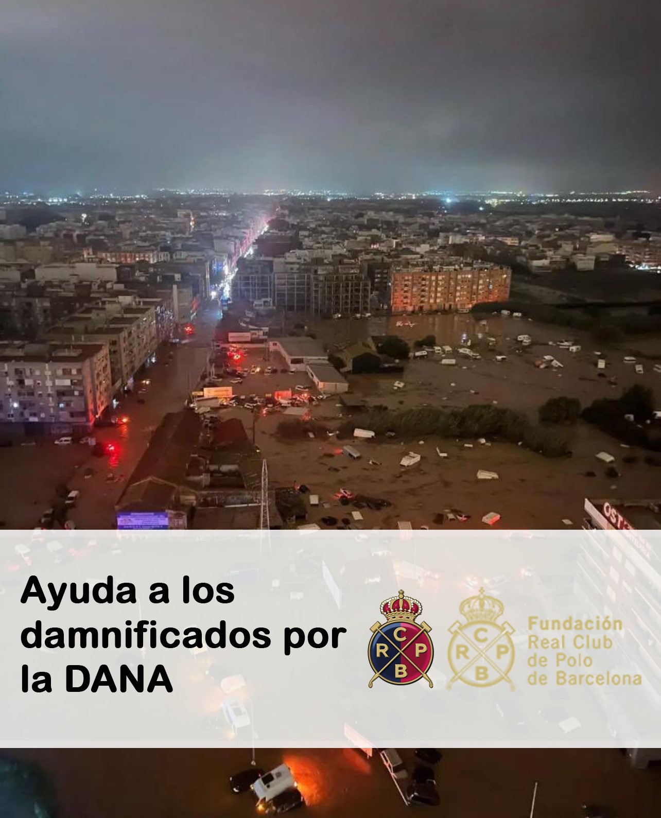 Ayuda a los afectados por la DANA